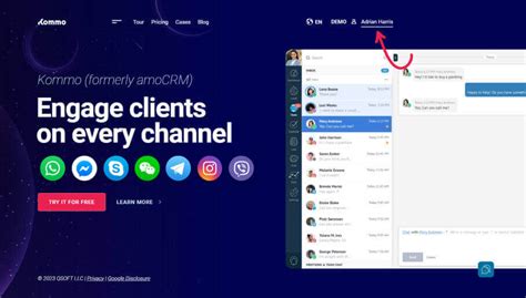 kommo login